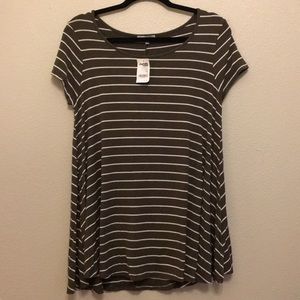 Striped Oversized Tee